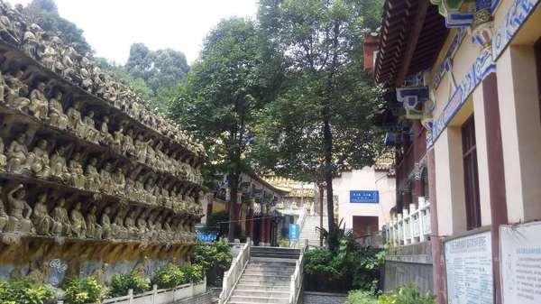 彭州三味禅林一日游 登山,寺庙52