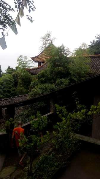 彭州三味禅林一日游 登山,寺庙18