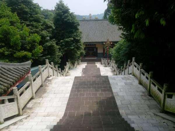 彭州三味禅林一日游 登山,寺庙64
