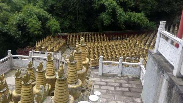 彭州三味禅林一日游 登山,寺庙58