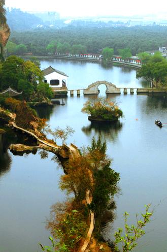 水石盆景—绍兴东湖2