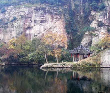 水石盆景—绍兴东湖47