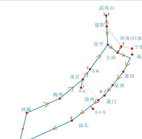 福建自驾车9天逍遥游1