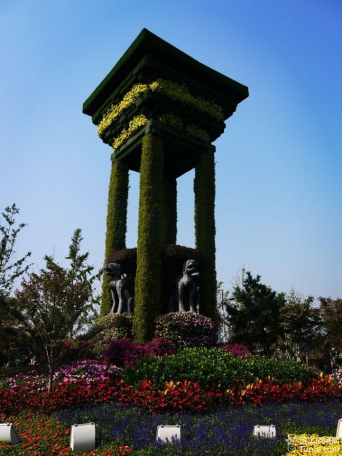 【北京旅游攻略】园博会里寻找到天然吉石7